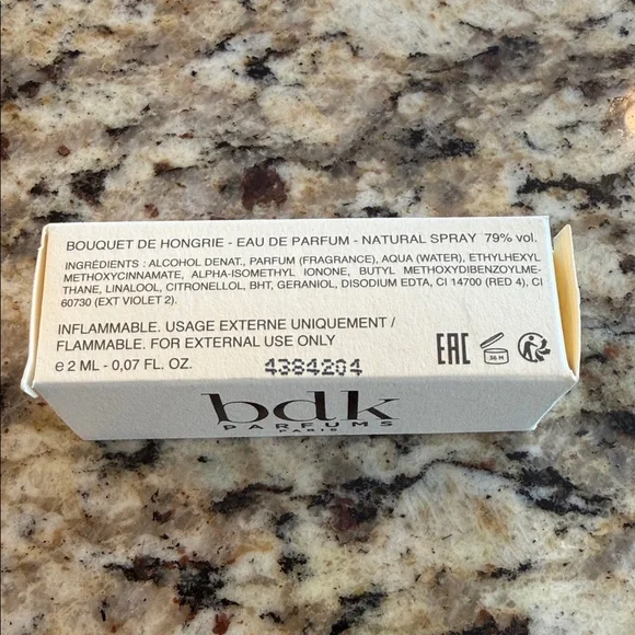 BDK Bouquet de Hongrie Sample - Picture 3 of 4